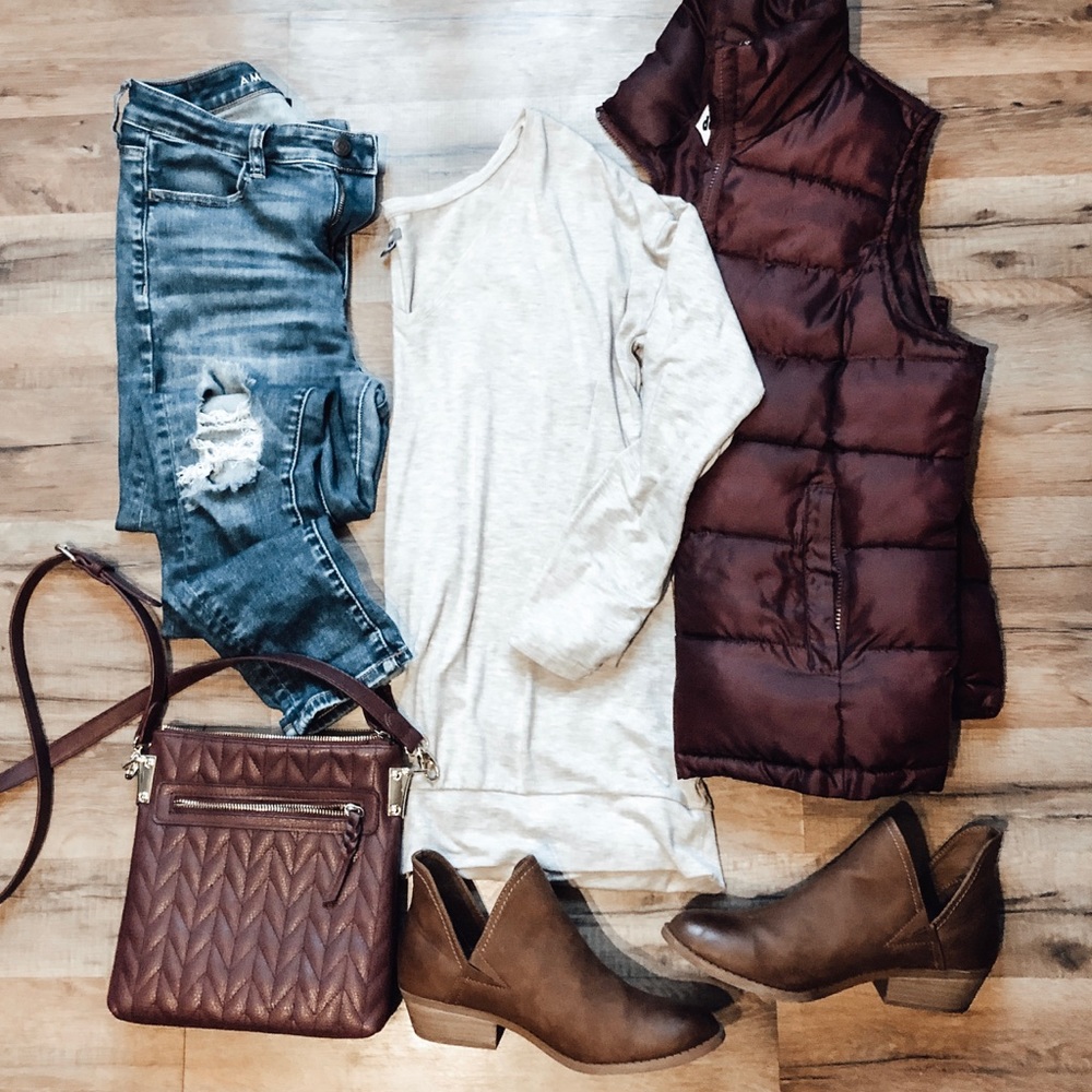 Tan Long Sleeve Shirt